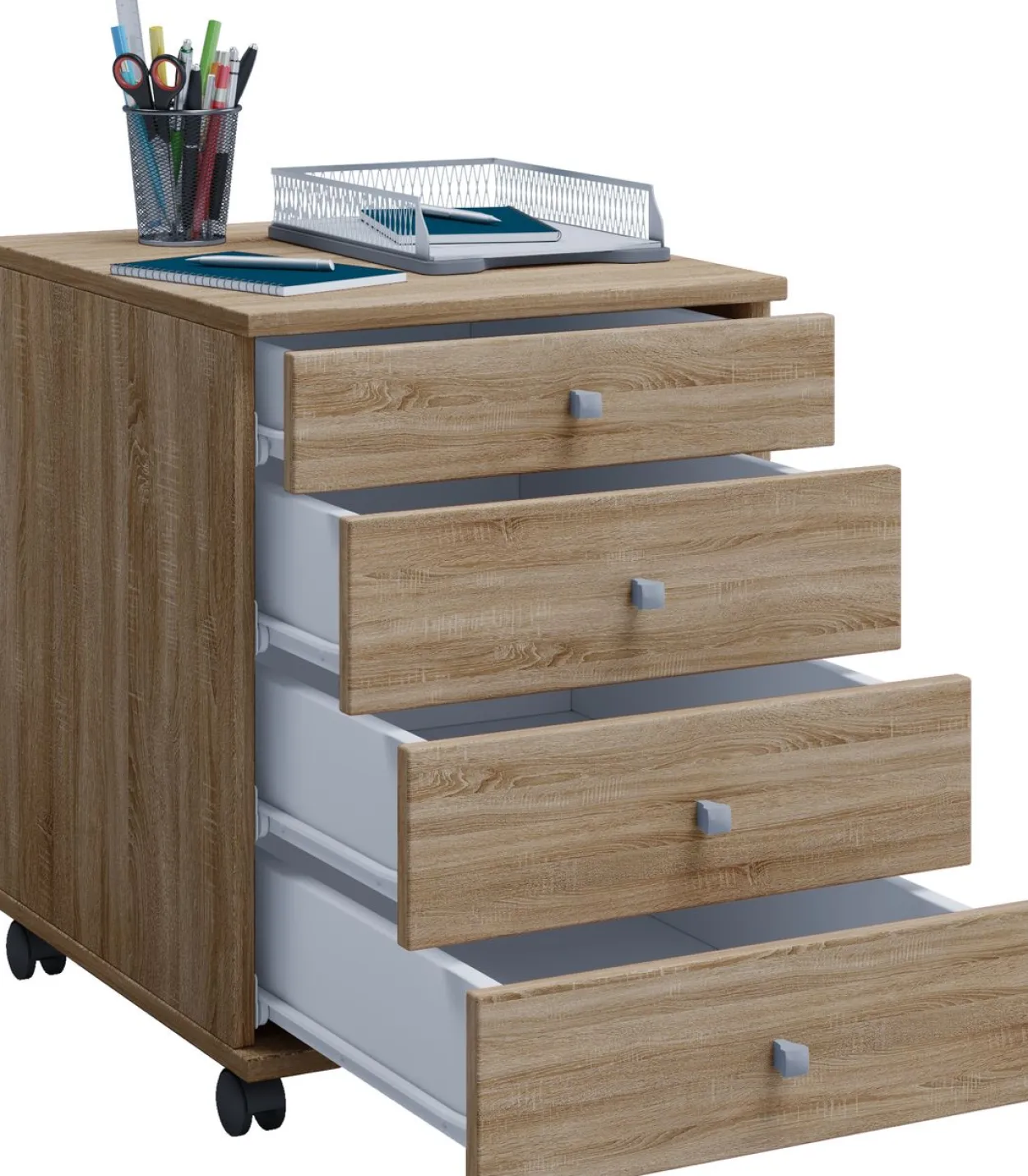 Rollcontainer Lona Mini Sonoma-Eiche