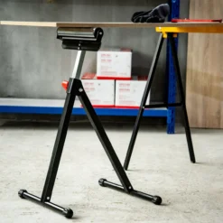 Rollenbock bis 90 kg, Metall, Schwarz