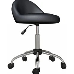 Rollhocker Höhenverstellbarer Arbeitshocker 63-83 cm Drehhocker mit Rädern