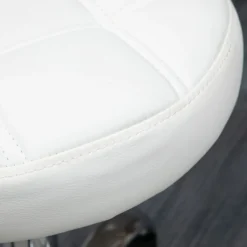 Rollhocker Höhenverstellbarer Arbeitshocker Drehbar Salon Hocker für Büro