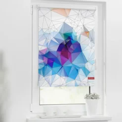 Rollo Klemmfix, ohne Bohren, blickdicht, Grafik - Bunt, 60 x 150 cm (B x L)