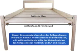 Rollrost 25 ! extrastabile Leisten 100 x 200 cm