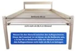 Rollrost 25 ! extrastabile Leisten 140 x 200 cm