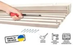 Rollrost 25 ! extrastabile Leisten 80 x 200 cm