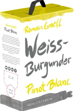 Roman Graeff Weissburgunder Pinot Blanc Rheinhessen QBA Trocken 3l