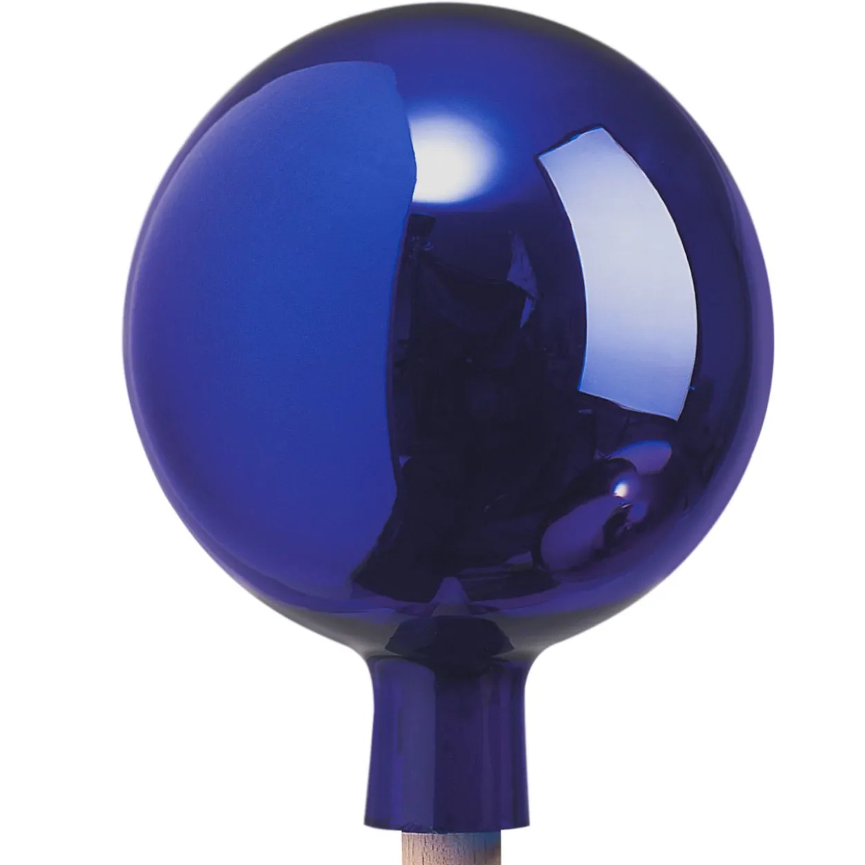 Rosenkugel 16 cm blau