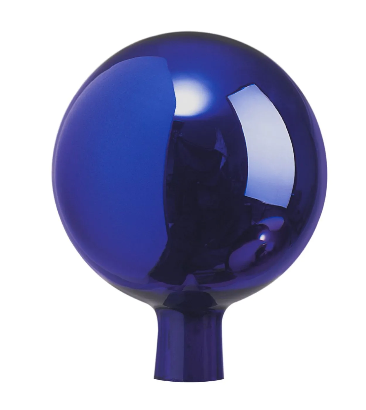 Rosenkugel 16 cm blau