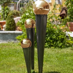 Rosenkugel 16 cm grün