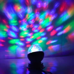 Rotierende LED Partyleuchte RGB