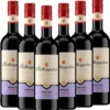 Rotwein Dornfelder halbtrocken - 6er Karton