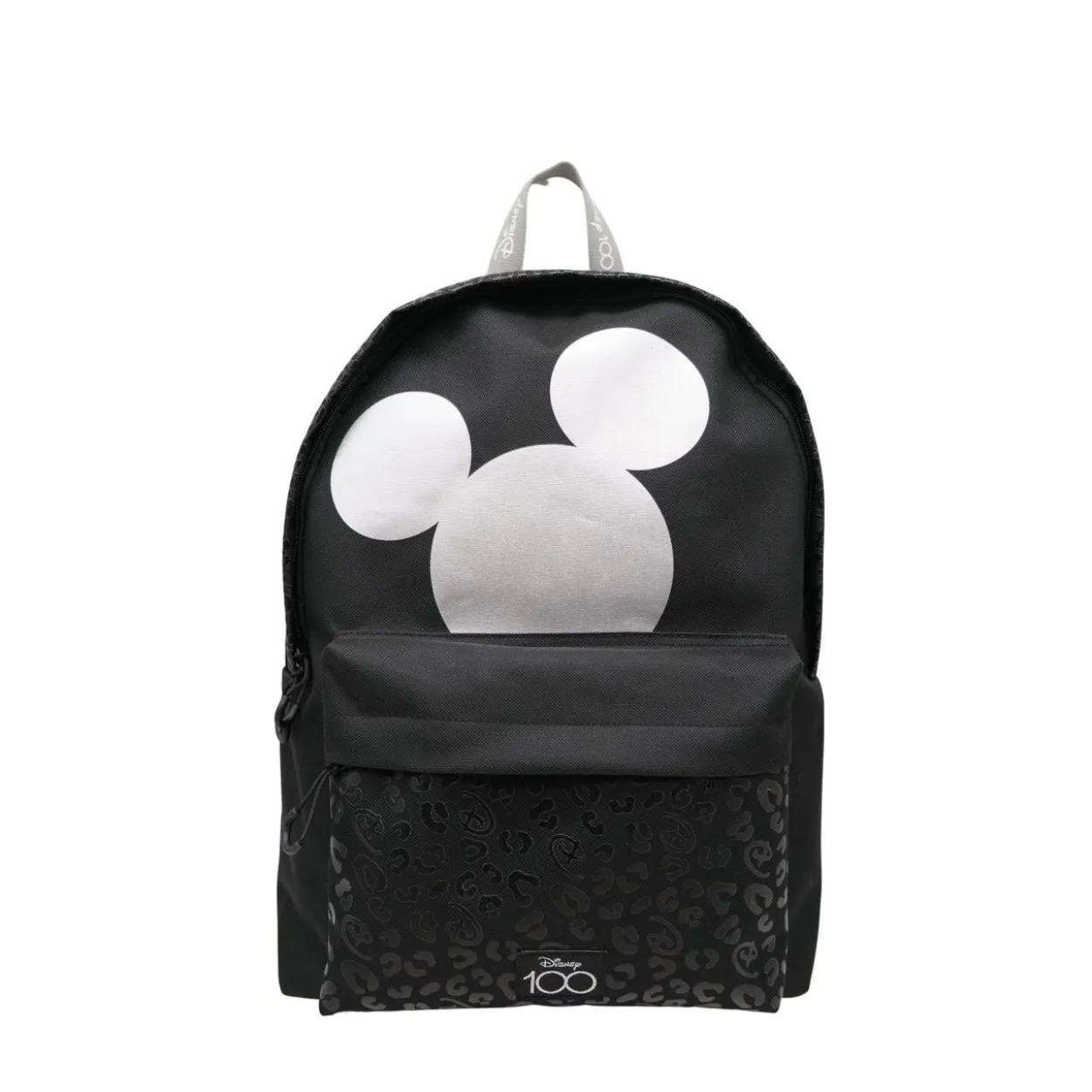 Rucksack Mickey Backpack Freizeitrucksack für Kinder und Jugendliche, Schwarz