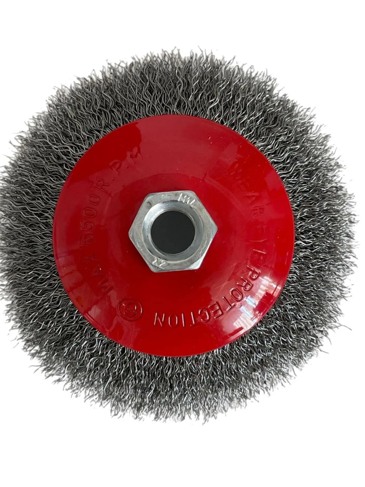 Rundbürsten Drahtbürsten 100mm Bürsten gewellt Winkelschleifer Flex 3x