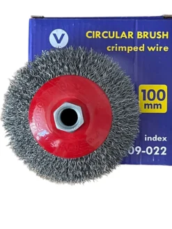 Rundbürsten Drahtbürsten 100mm Bürsten gewellt Winkelschleifer Flex 3x