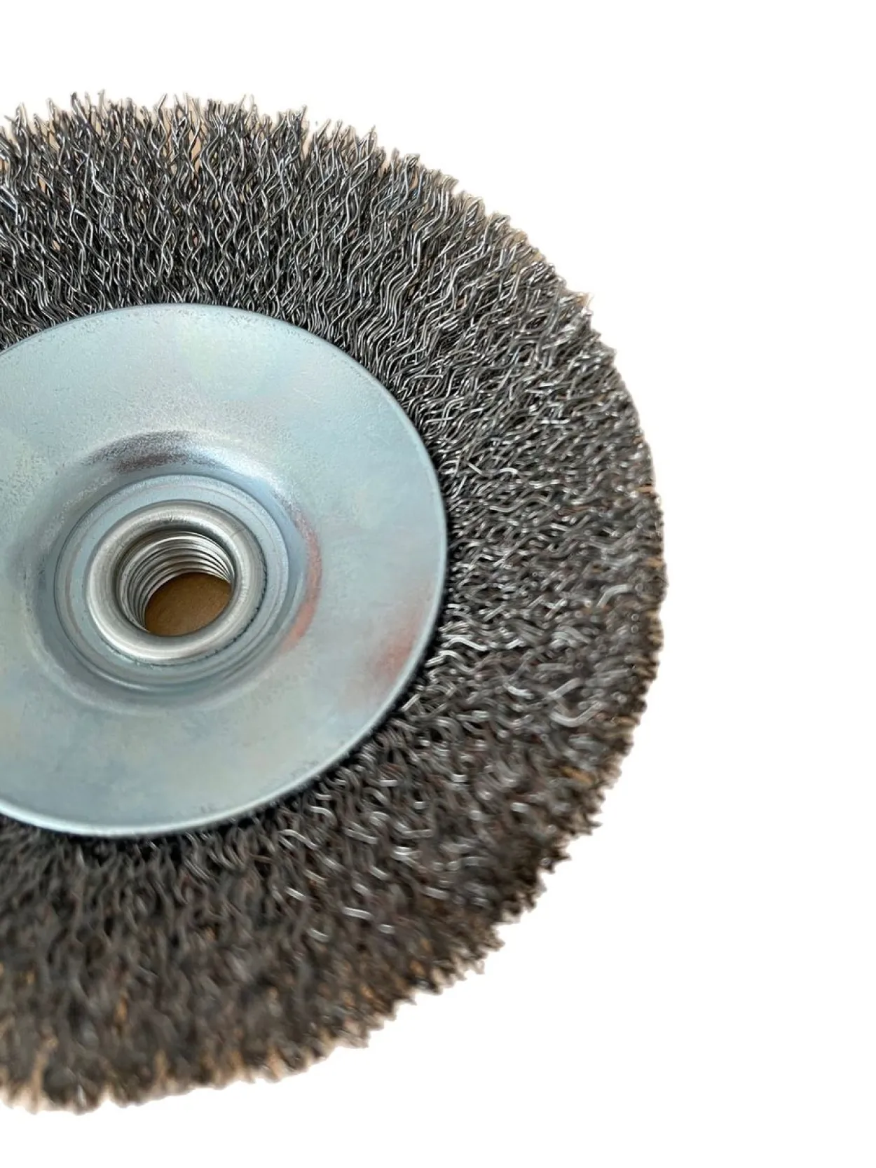 Rundbürsten Drahtbürsten 100mm Bürsten gewellt Winkelschleifer Flex 3x