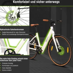 SachsenRAD Urban City E-Bike C3V Roma