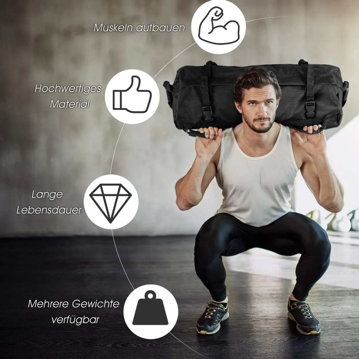 Sandbag, Power Bag inkl. Sandsack
