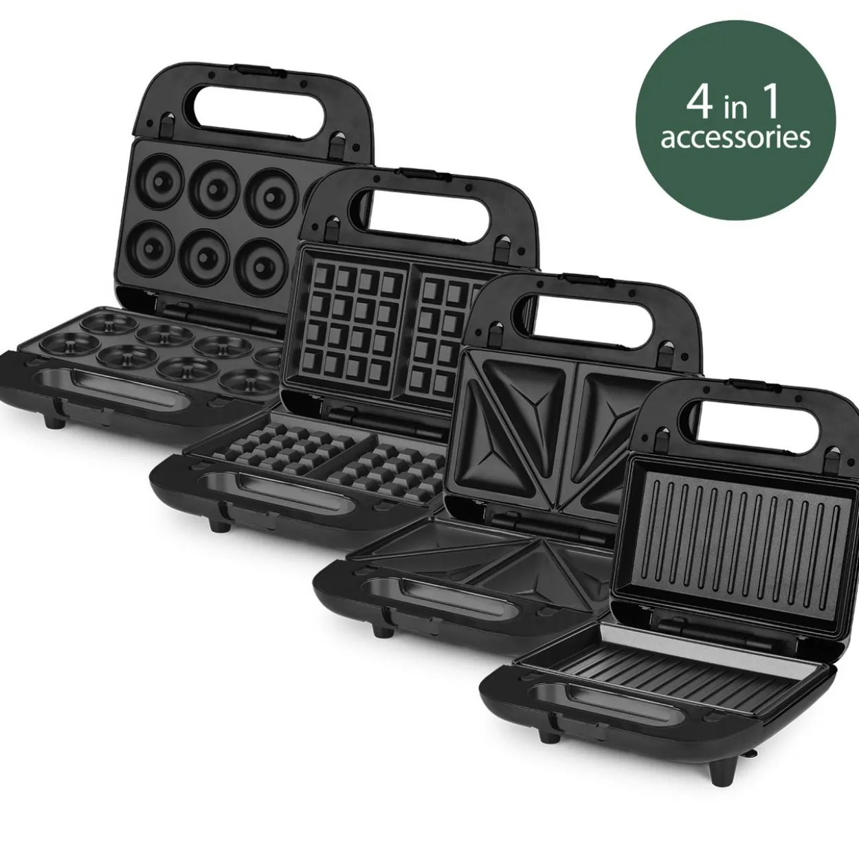 Sandwichmaker 4-in-1 JOY600 Schwarz
