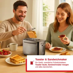 Sandwich Toaster (Typ 8003) Sandwichmaker und Toaster in einem