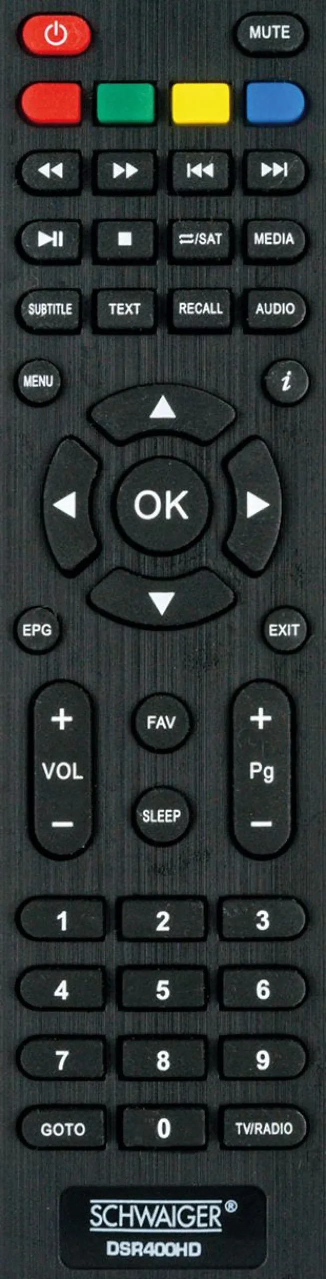 SAT-Receiver DSR400HD digital FULL HD FTA vorprogrammiert