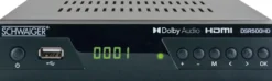 SAT-Receiver DSR500HD digital FULL HD FTA vorprogrammiert