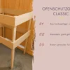 Saunahaus Telo 6 anthrazit
