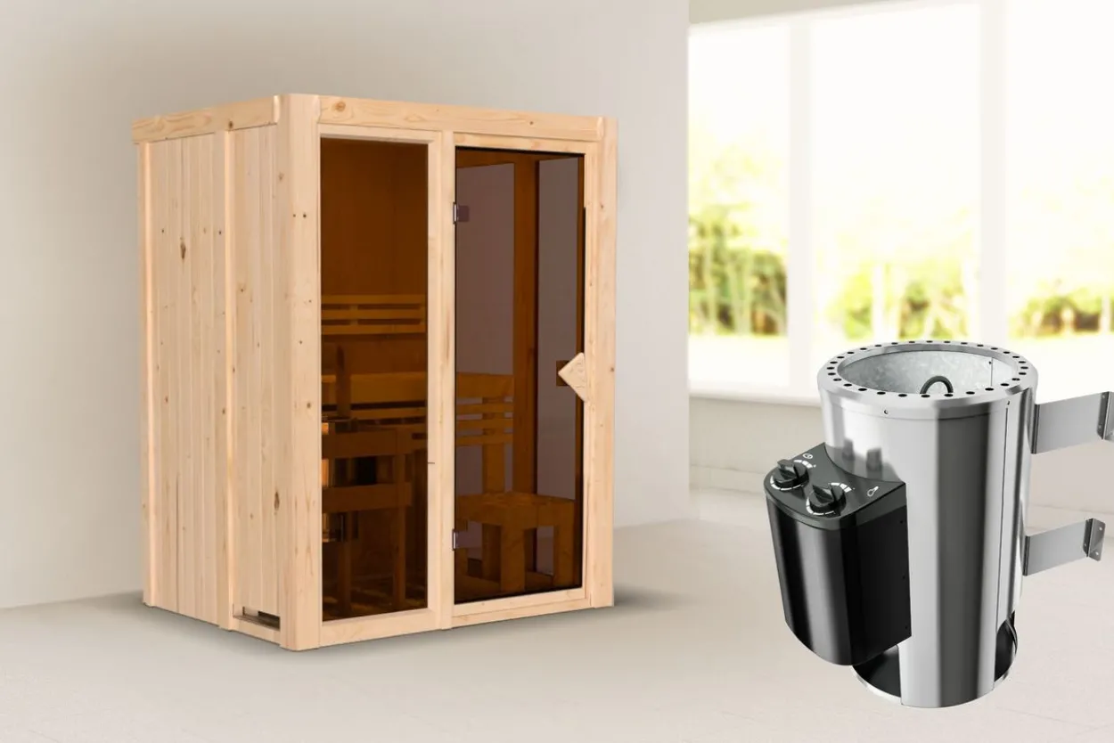 Sauna Malia 1 Ofen 3,6 kW intgr. Strg