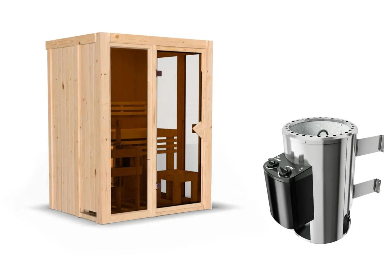 Sauna Malia 1 Ofen 3,6 kW intgr. Strg