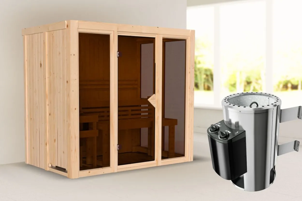 Sauna Malia 3 Ofen 3,6 kW intgr. Strg