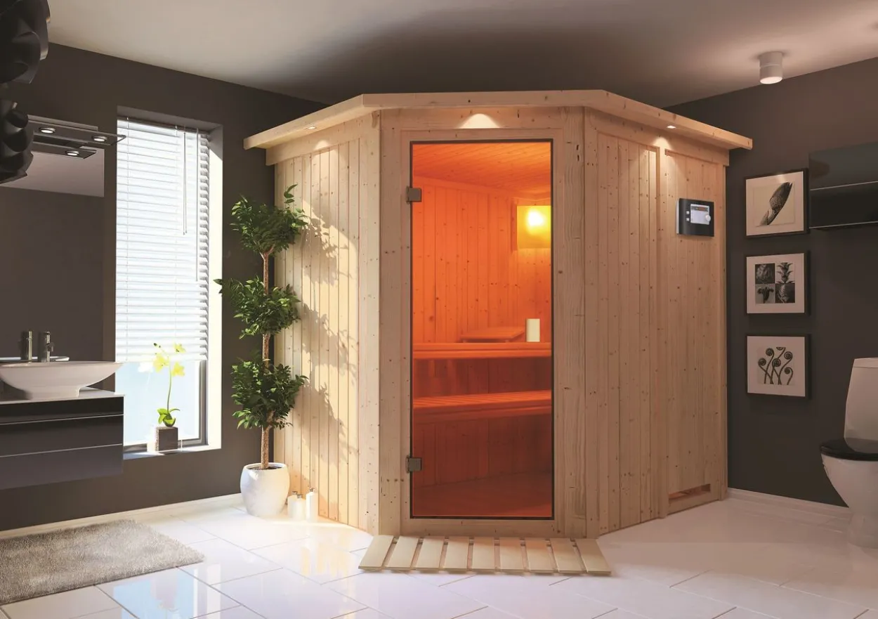 Sauna mit Eckeinstieg Margarita