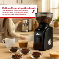 Scala Zero Static (Typ 1662) Kaffeemahlwerk mit 24 Mahlgraden + Zero Static