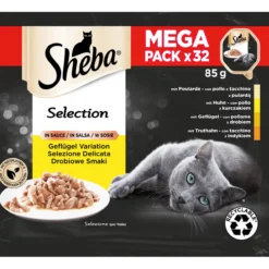 Schale Mega Pack Selection in Sauce Geflügel Variation 32 x 85g