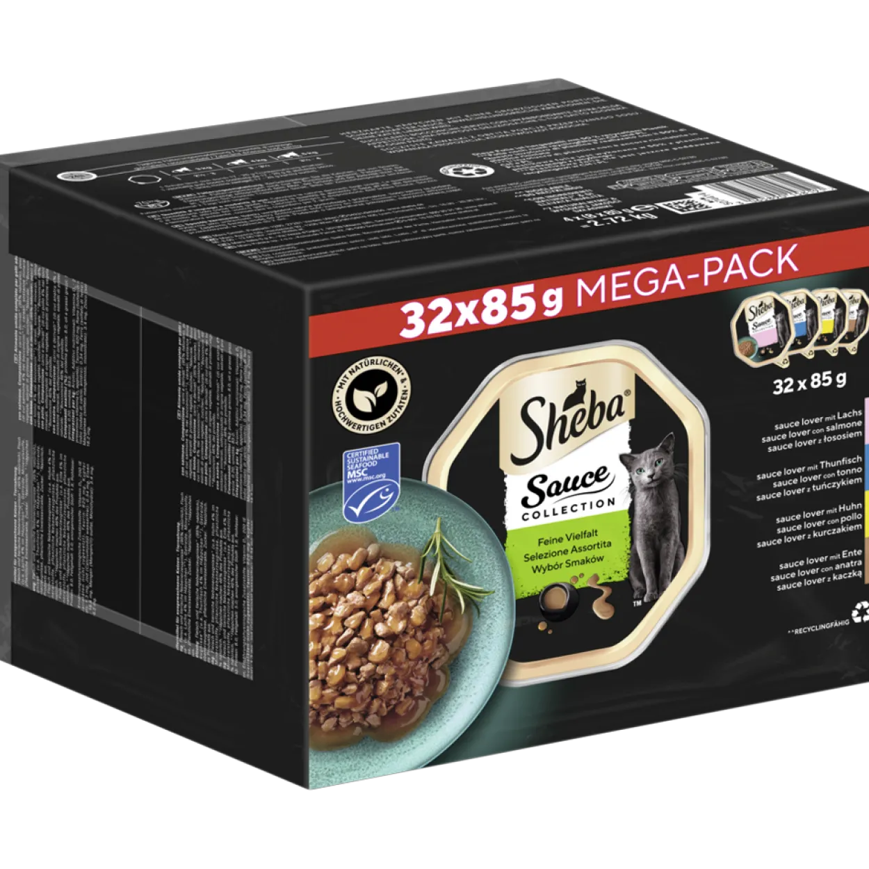 Schale Multipack Sauce Collection Feine Vielfalt MSC 32x85g