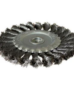 Scheibenbürsten Zopfbürsten 125mm Bürsten gezopft Drahtbürsten 3x