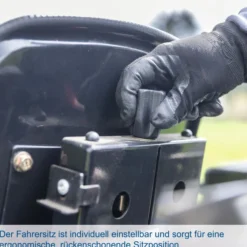 Scheppach MT25 Kompakttraktor 25 PS Allrad Diesel mit KAT 1 Dreipunktaufnahme und Straßenzulassung