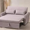 Schlafsofa, ca. 146 x 88 x 87 cm - Hellgrau