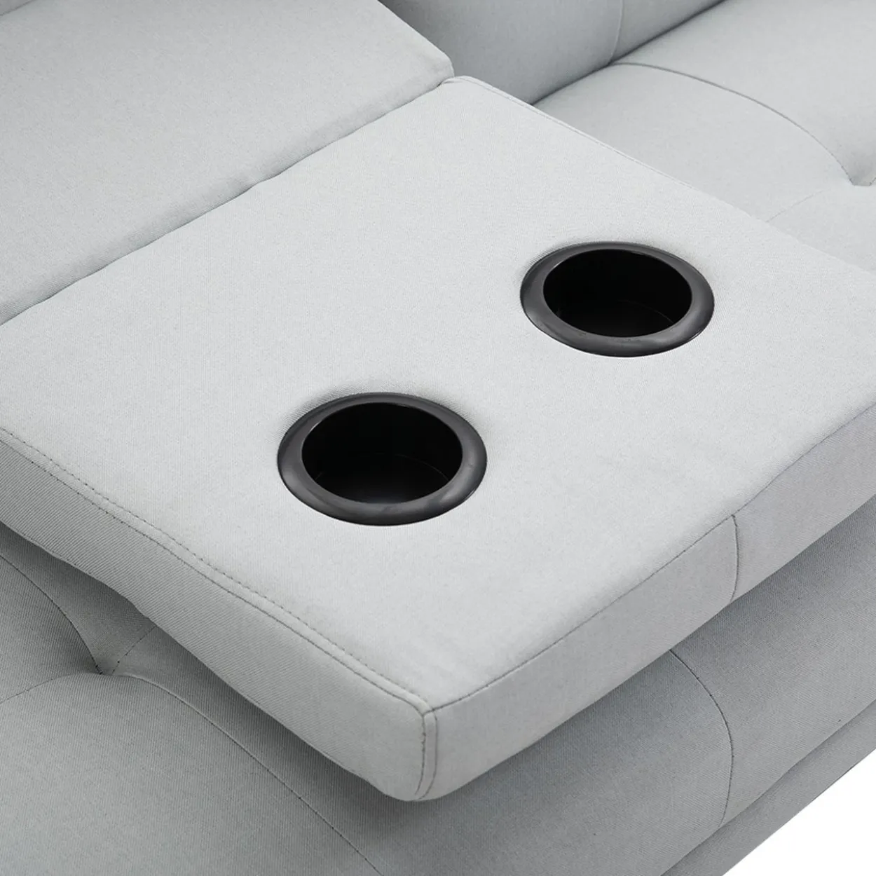 Schlafsofa Sofabett Schlafcouch 3 Sitzer Leinen