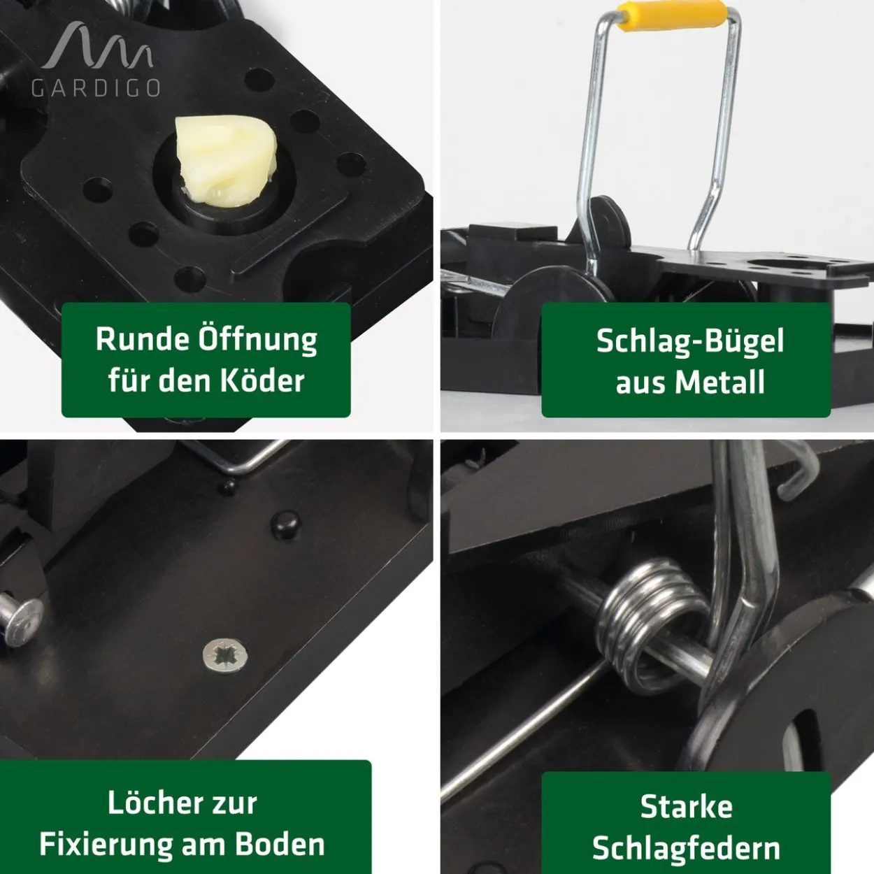 Schlagmausefalle 2er-Set
