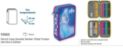 Schüleretui Doppeldecker Disney "Frozen"