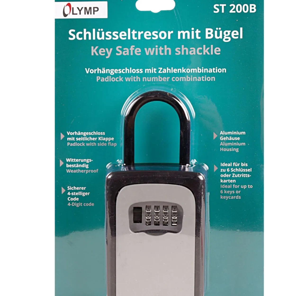 Schlüsseltresor OLYMP ST 200B
