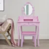 Schminktisch ROSY - Rosa