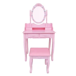 Schminktisch ROSY - Rosa