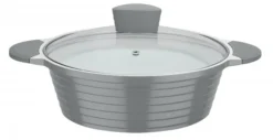 Schmorbräter Bolero mit Glasdeckel 24cm