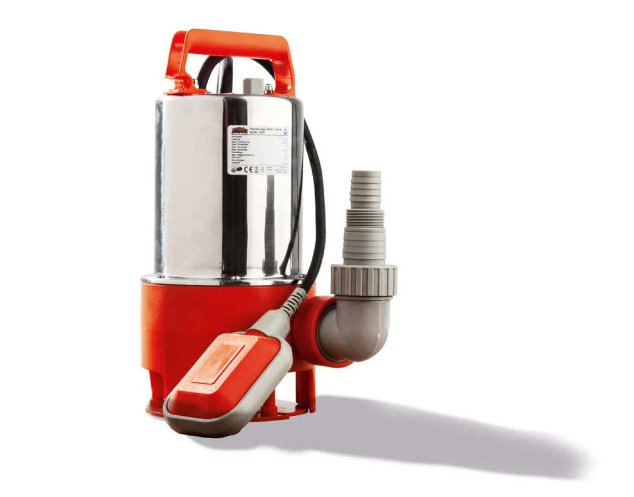 Schmutzwasser-Tauchpumpe INOX 1100 W