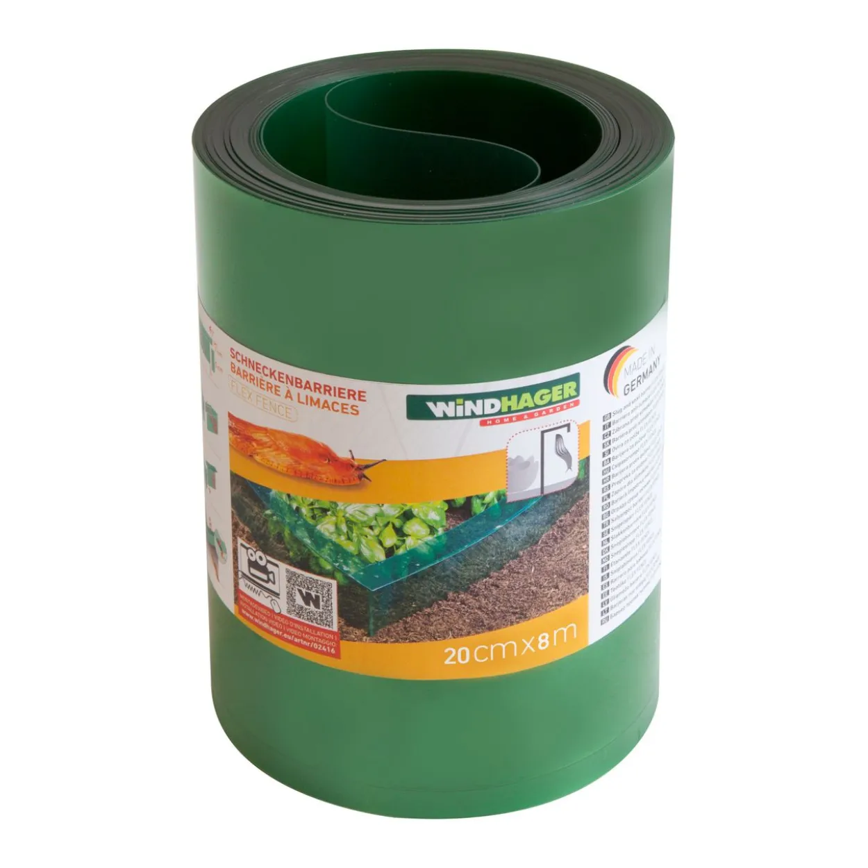 Schneckenbarriere PET 20cm x 8m