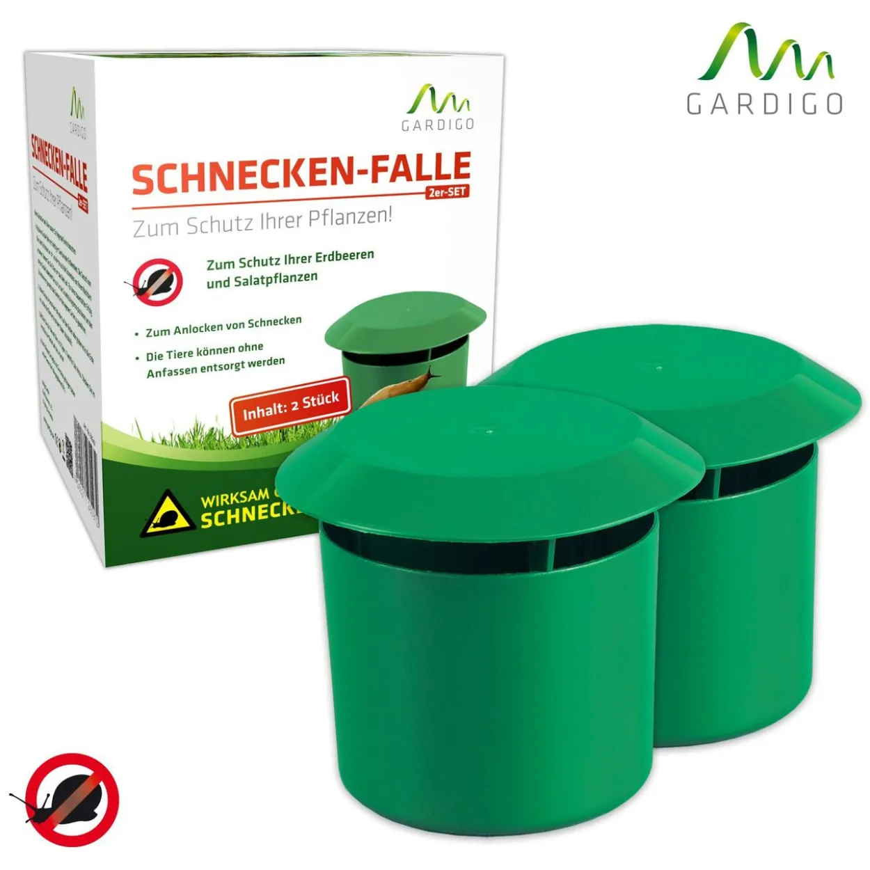 Schneckenfalle 2er Set