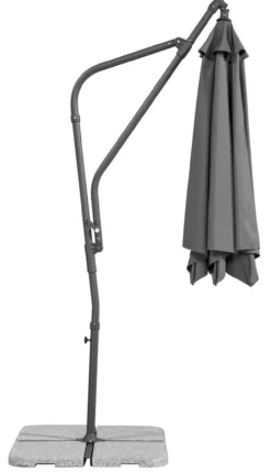 Schneider Ampelschirm GENUA, ca. 300 cm Ø, anthrazit