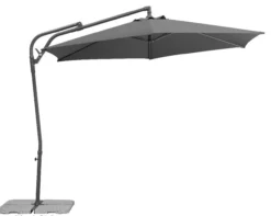 Schneider Ampelschirm GENUA, ca. 300 cm Ø, anthrazit