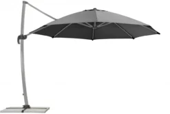 Schneider Ampelschirm RHODOS RONDO, ca. 350 cm Ø, anthrazit