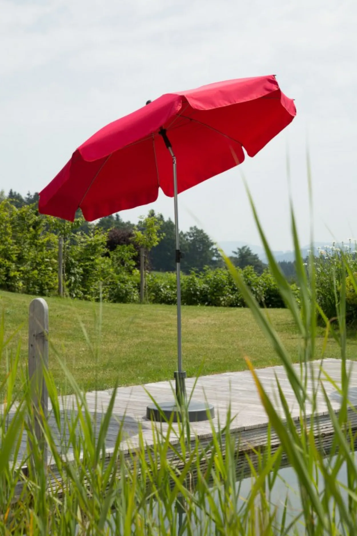 Schneider Sonnenschirm LOCARNO, ca. 200 cm Ø, rot