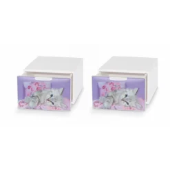 Schreibtisch Ablageboxen 2er-Set Q-Box mini